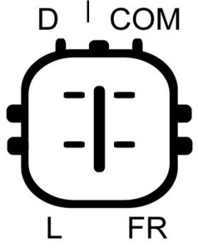 CA2121 Alternator Hyundai Kia