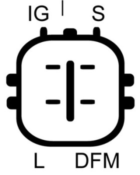 CA1942 Alternator Toyota