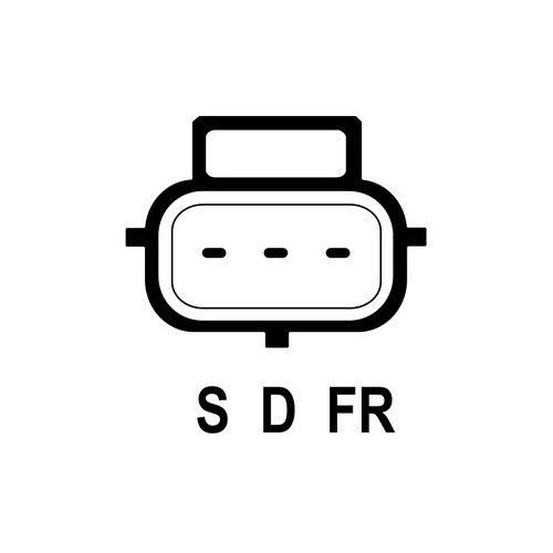 CA1635 Alternator Ford