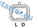 CA1761 Alternator Citroen, Fiat, Lancia, Peugeot
