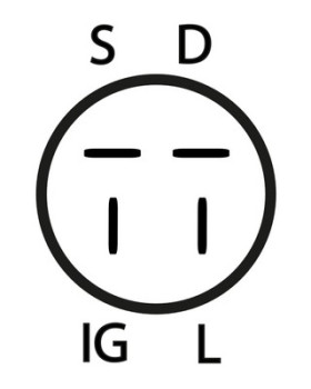 JA698 Alternator Subaru