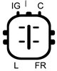 28-5886 Alternator Honda