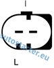 CA1913 Alternator Citroen, Fiat, Fuso, Iveco, Peugeot