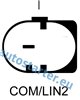 CA2044 Alternator Ford