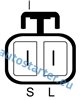 JA1537IR Alternator Kia