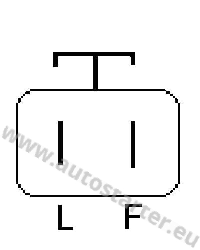 JA1900 Alternator Opel, Vauxhall