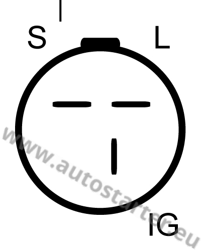 JA873 IR Alternator Isuzu, Opel, Vauxhall