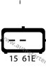 CA1591 Alternator BMW