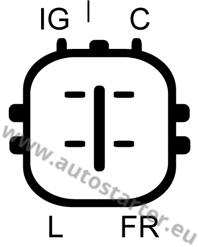 CA2078IR Alternator Honda