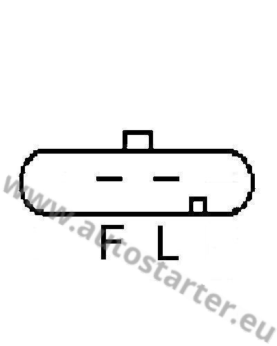 28-5830 Alternator Chevroet Opel Vauxhall 