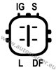 CA1930 Alternator Toyota