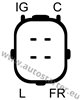 28-5959 Alternator Honda