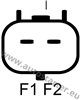 27-4966 Alternator Jeep