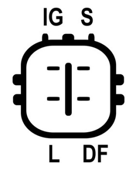 28-5883 Alternator Renault