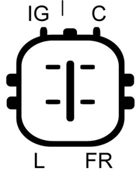 JA1728 Alternator Honda