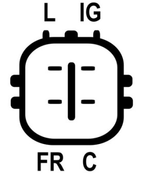 JA1787 Alternator Honda 